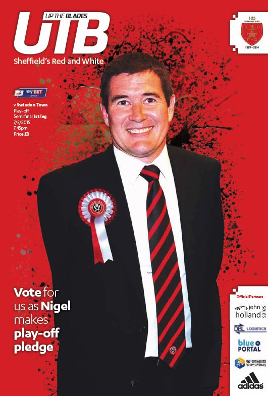 2015 PLAY-OFF SEMI-FINAL - SHEFFIELD UNITED v SWINDON TOWN